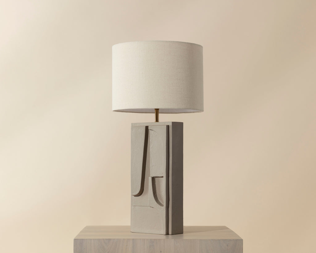 Dirsan Table Lamp - Taupe | Sunpan Furniture - 111718