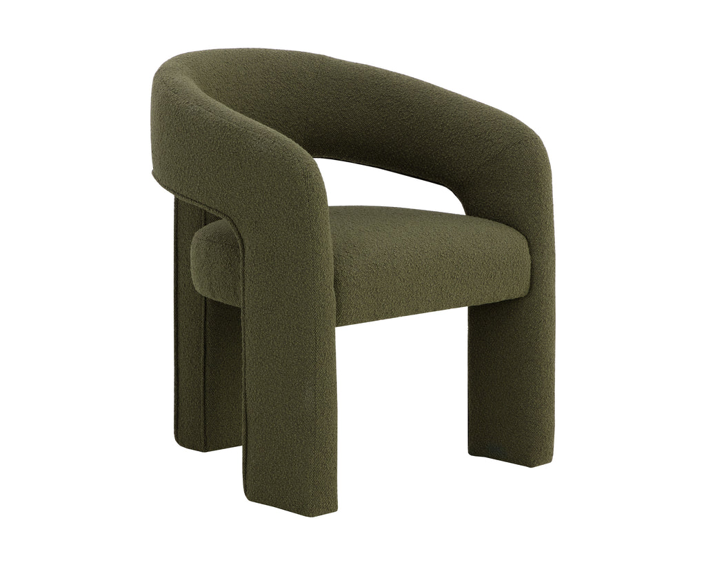 Isidore Dining Chair - Copenhagen Olive | Sunpan Furniture - 111337