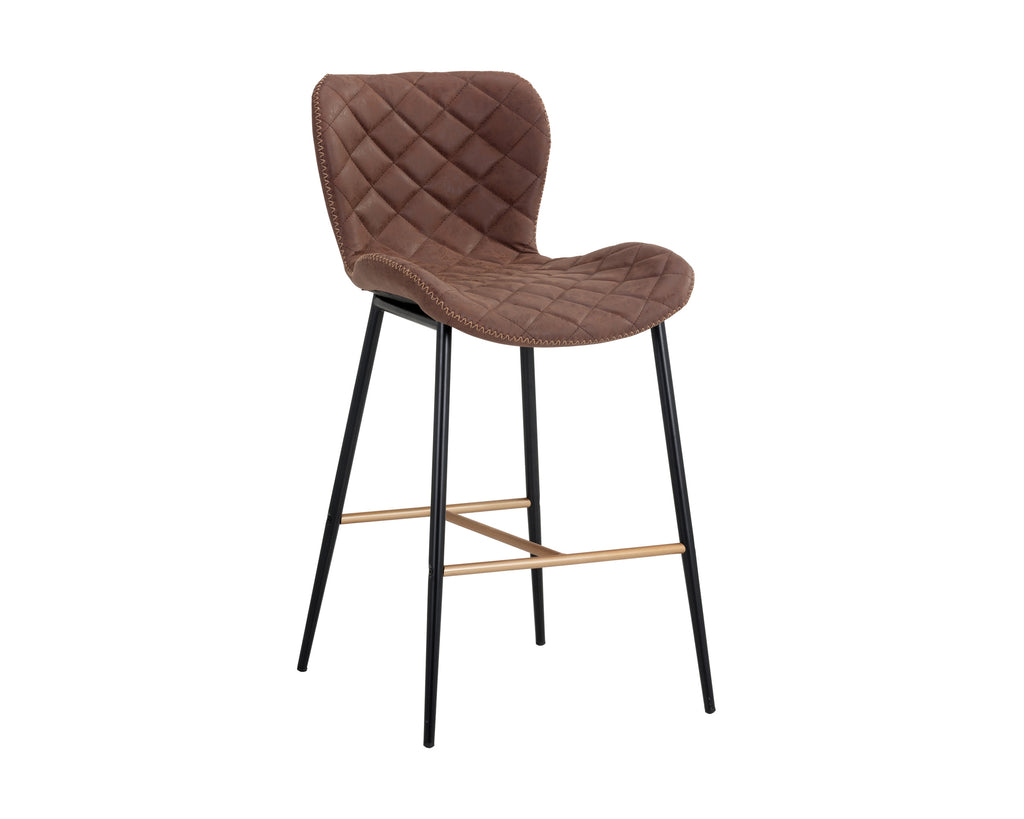 Lyla Counter Stool - Antique Brown | Sunpan Furniture - 104034