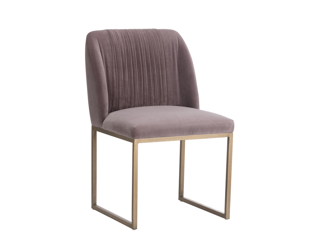 Nevin Dining Chair - Blush Purple | Sunpan Furniture - 104343