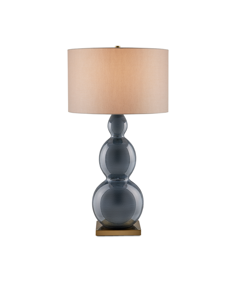 Currey & Co Cymbeline Gray Table Lamp | 6000-0676