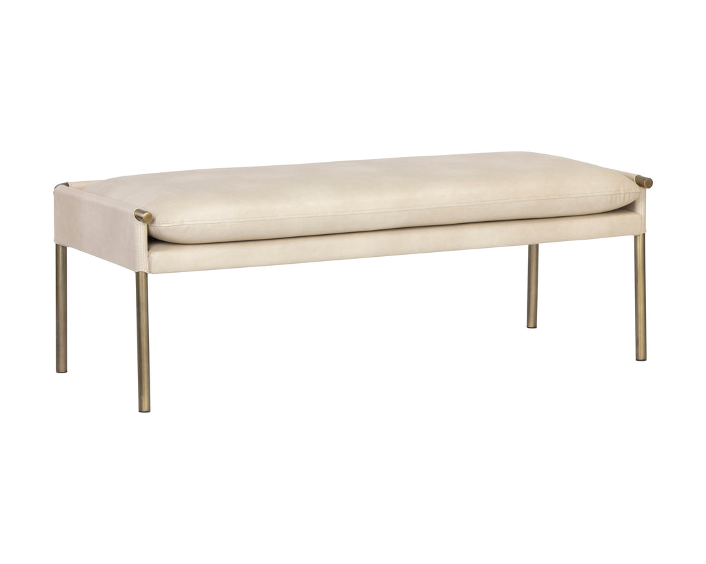 Bellevue Bench - Bravo Cream | Sunpan Furniture - 106186