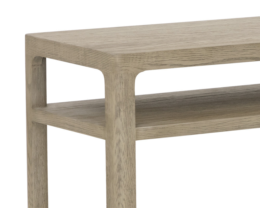 Doncaster Console Table - Smoke Grey | Sunpan Furniture - 107737