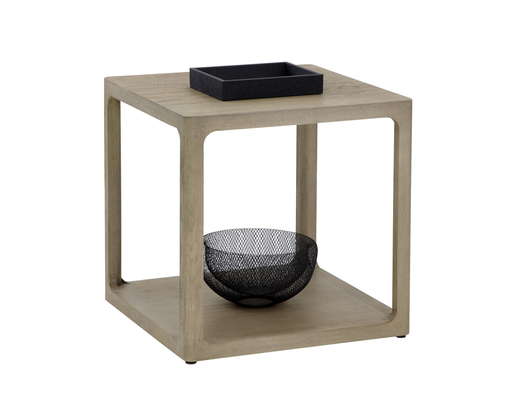 Doncaster Side Table - Smoke Grey | Sunpan Furniture - 107738