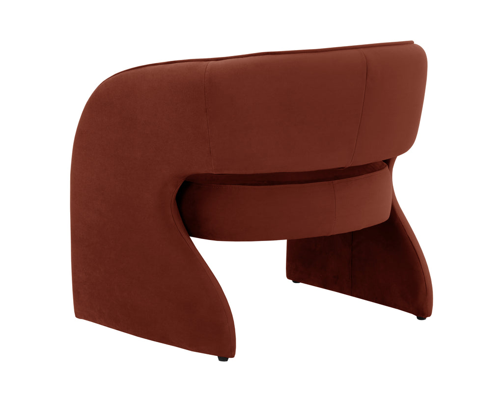 Rosalia Lounge Chair - Meg Rust | Sunpan Furniture - 109583