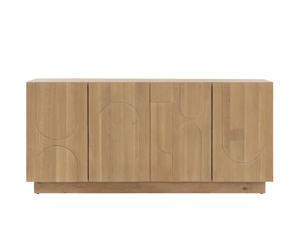 Cove Sideboard - Rustic Oak | Sunpan Furniture - 109610