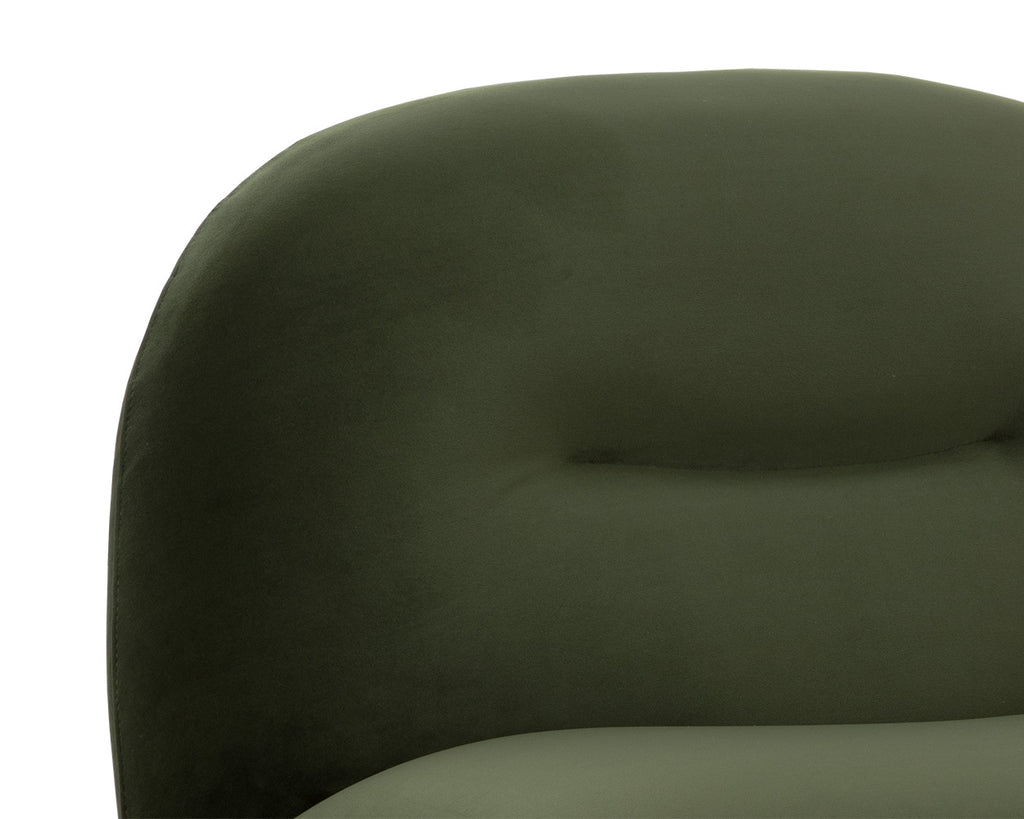 Franze Swivel Lounge Chair - Moss Green | Sunpan Furniture - 111301