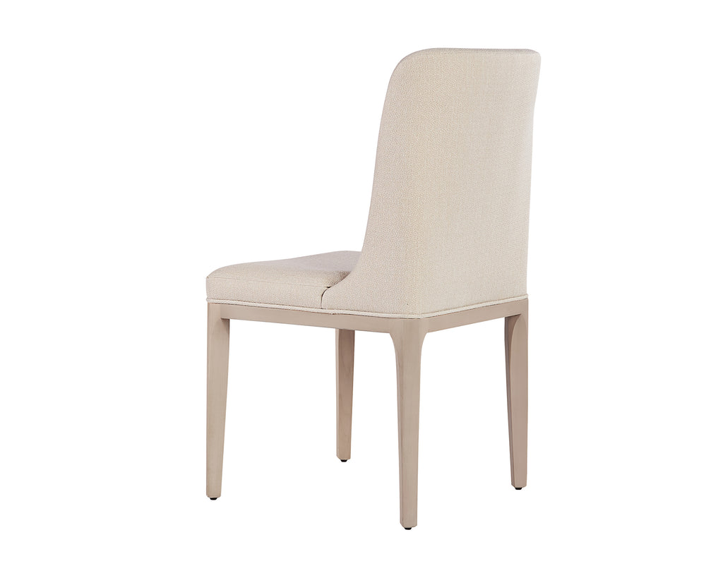 Elisa Dining Chair - Light Oak - Mainz Cream | Sunpan Furniture - 108824