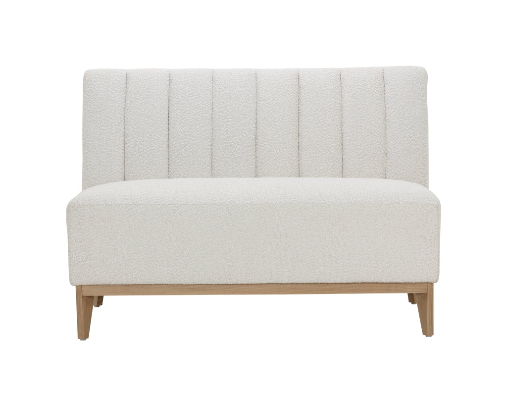 Kosovo Banquette - Natural - Copenhagen White | Sunpan Furniture - 111497