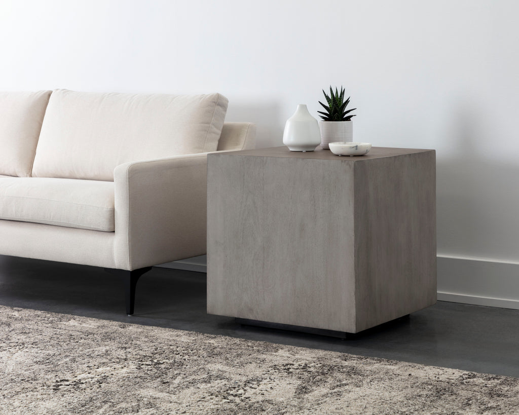 Frezco Side Table - Grey | Sunpan Furniture - 110166