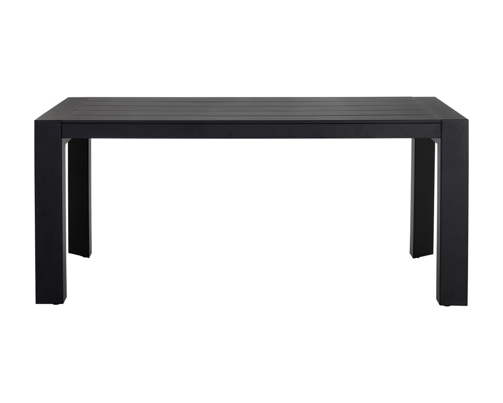 Merano Dining Table - Black - 70" | Sunpan Furniture - 111151