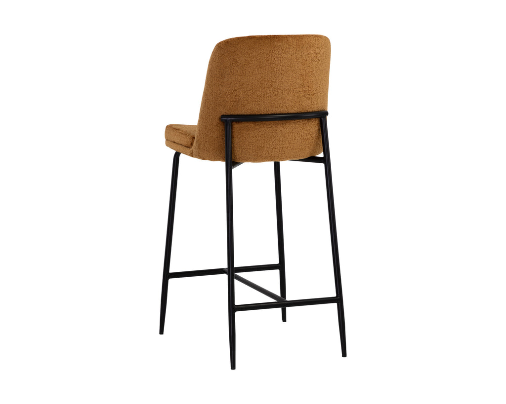 Zeke Counter Stool - Black - Bergen Marmalade | Sunpan Furniture - 108518