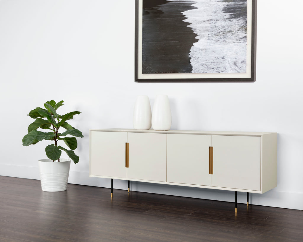 Danbury Sideboard - Modern Cream | Sunpan Furniture - 109758