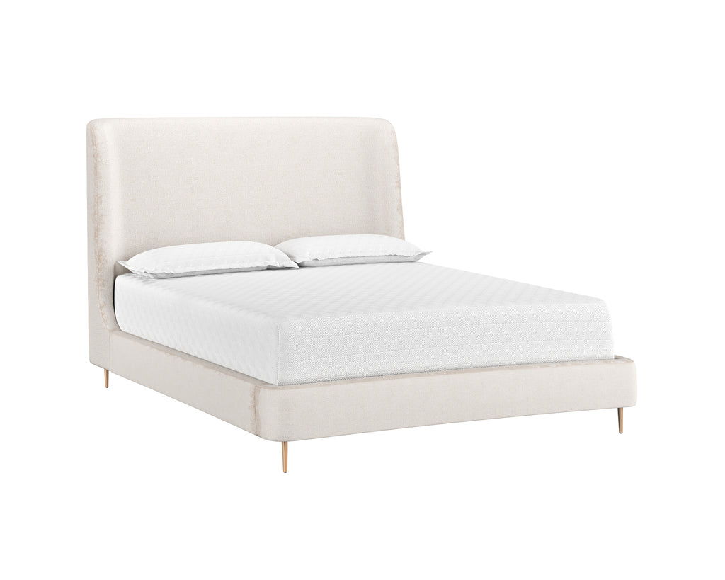 Tierra Bed - Queen - Bergen Taupe | Sunpan Furniture - 110346