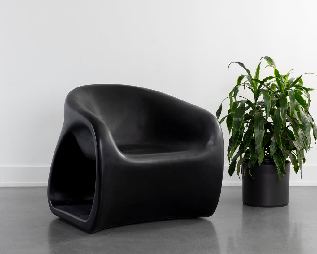 Orson Lounge Chair - Black | Sunpan Furniture - 111350