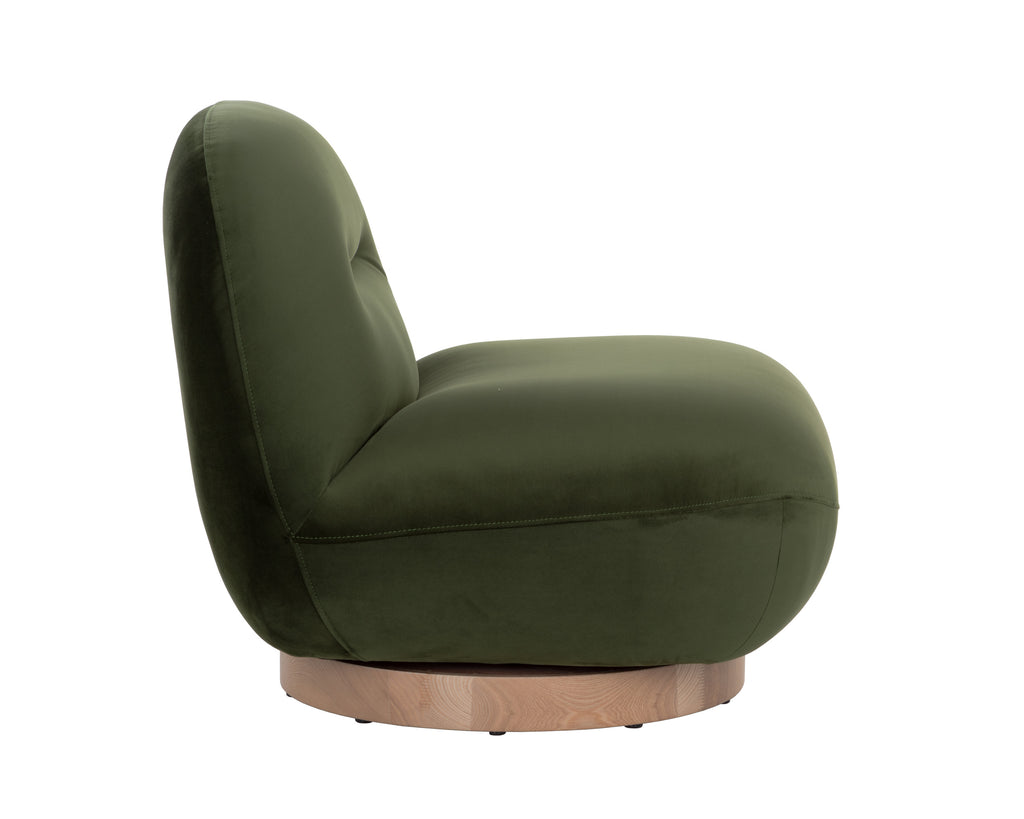 Franze Swivel Lounge Chair - Moss Green | Sunpan Furniture - 111301