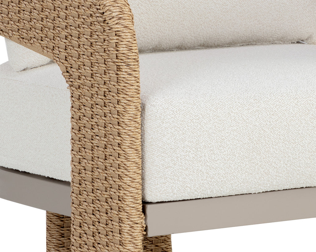 Pylos Lounge Chair - Natural - Louis Cream | Sunpan Furniture - 111596