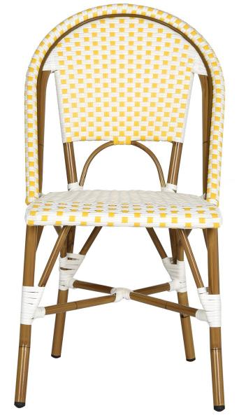 Safavieh Salcha Indoor Outdoor French Bistro Side Chair, FOX5210J