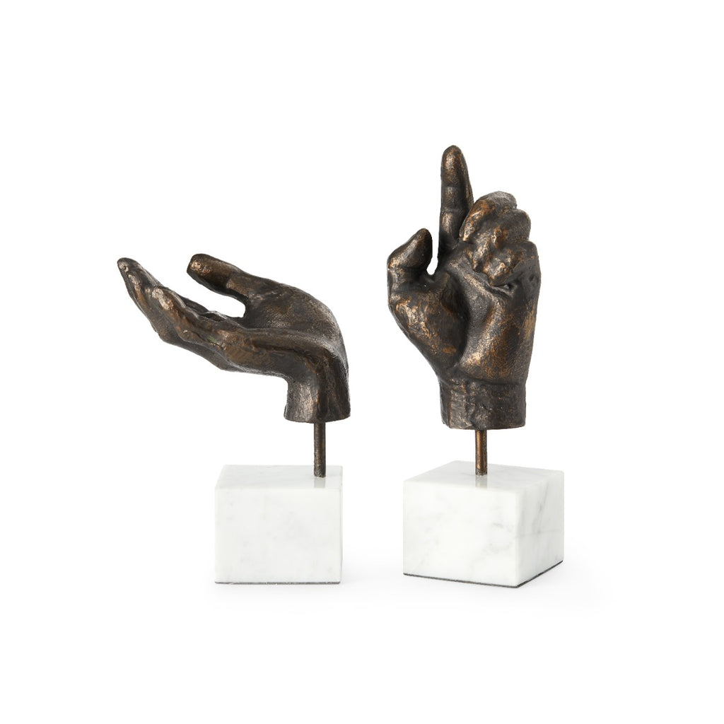 Hands Statue (Pair) | Villa & House  - HAD-700-804