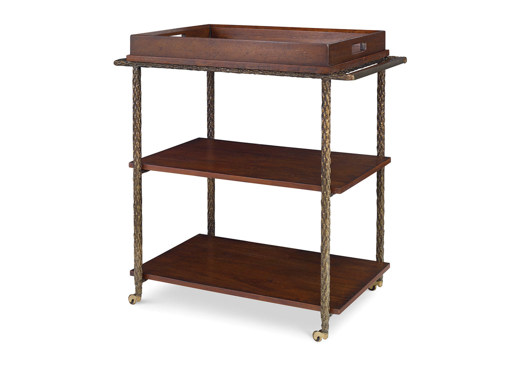 Cleve Bar Cart | Maitland Smith - HM1233