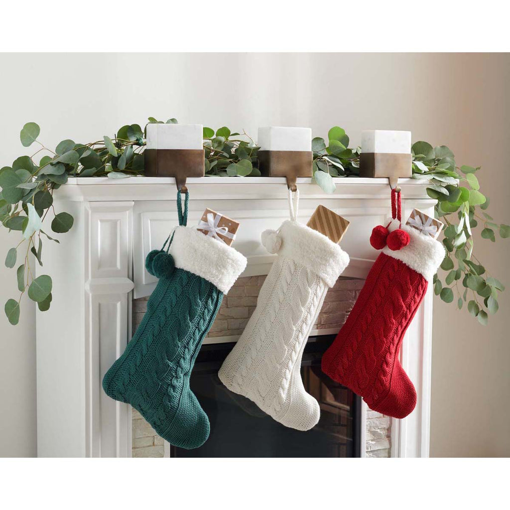 Safavieh Cinnamon Stocking , HOL1004 - Assorted (Set of 3)