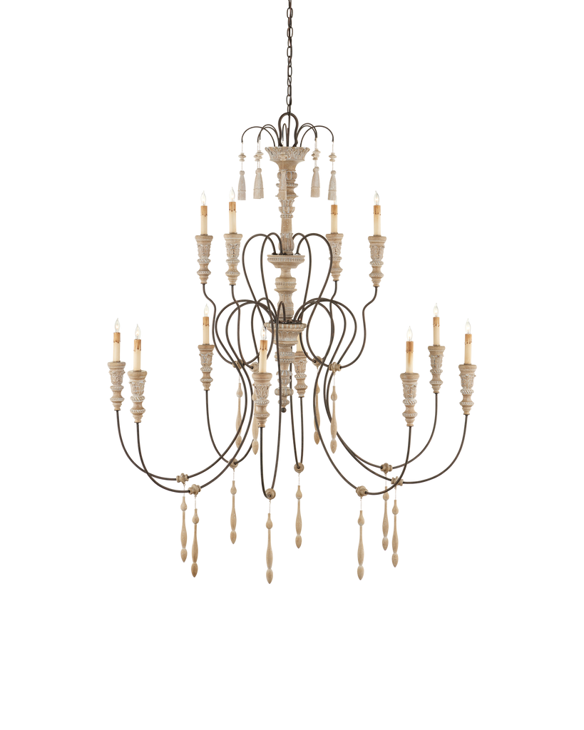 Currey & Co Hannah Large Chandelier | 9117