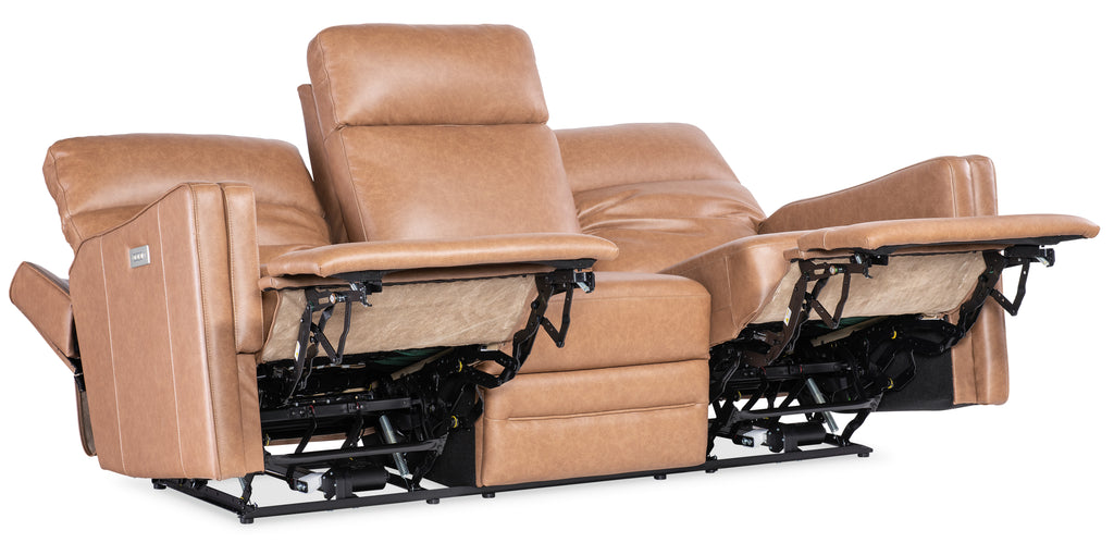 Twain Zero Gravity Power Sofa w/Power Headrest and Lumbar | Hooker Furniture - SS645-PHZL3-080