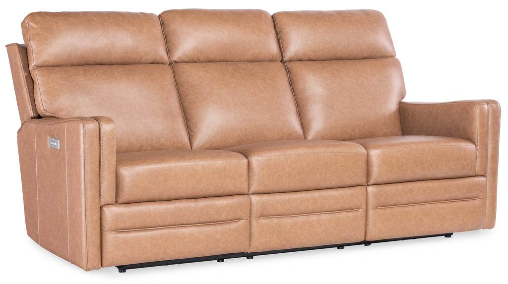 Twain Zero Gravity Power Sofa w/Power Headrest and Lumbar | Hooker Furniture - SS645-PHZL3-080