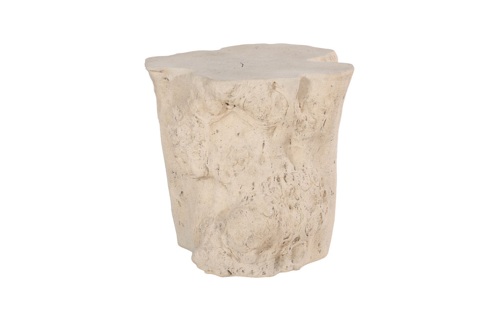 Log Side Table, Roman Stone | Phillips Collection - PH61360