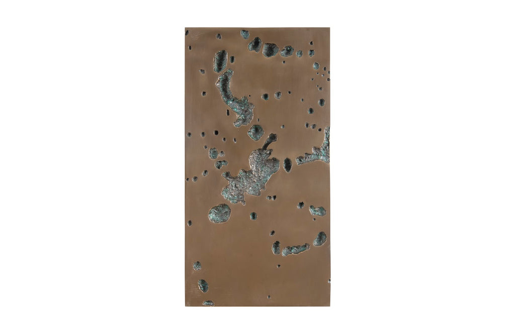 Splotch Wall Art, Rectangle, Bronze Finish | Phillips Collection - PH102202