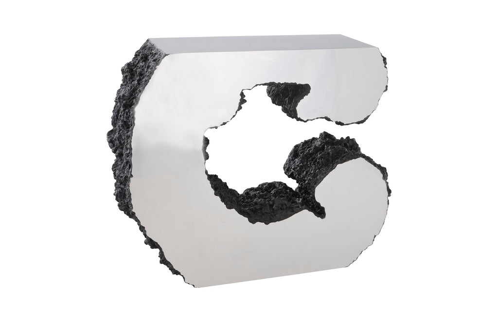 Lava Console Table, Stainless Steel | Phillips Collection - PH100872