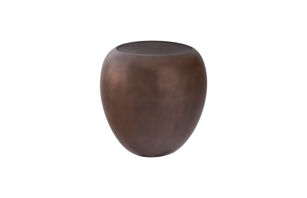 River Stone Side Table, Bronze | Phillips Collection - PH60830