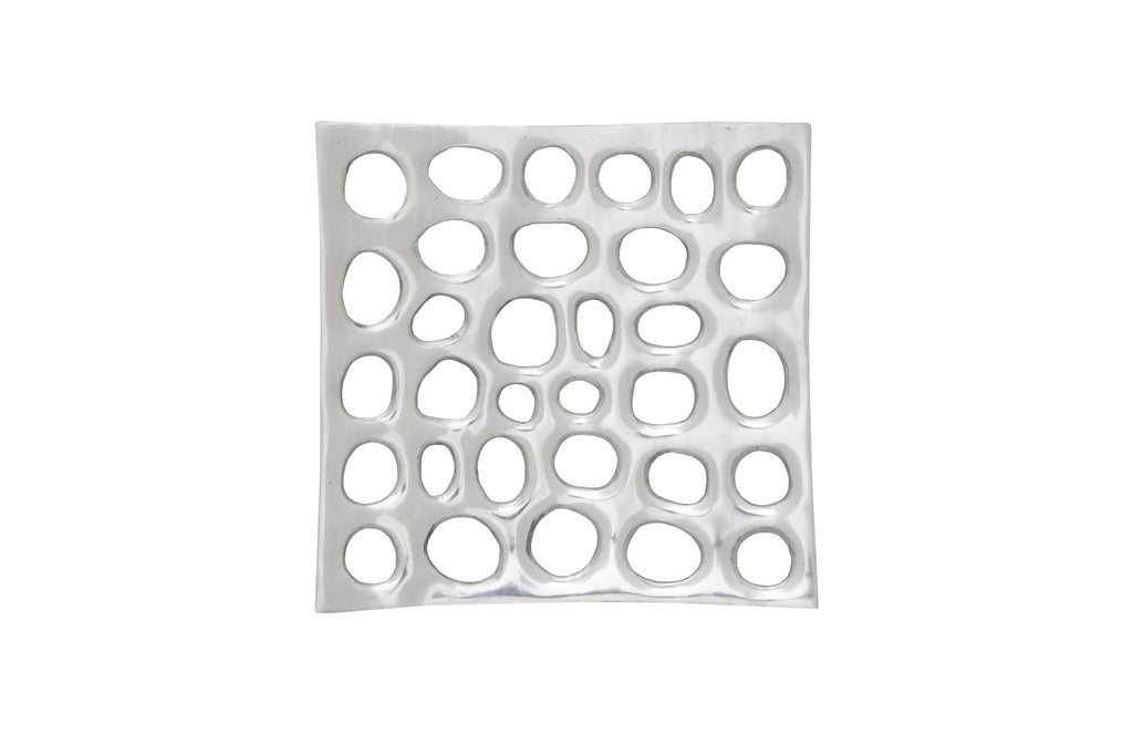 Polka Dot Wall Tile, Silver | Phillips Collection - ID66373