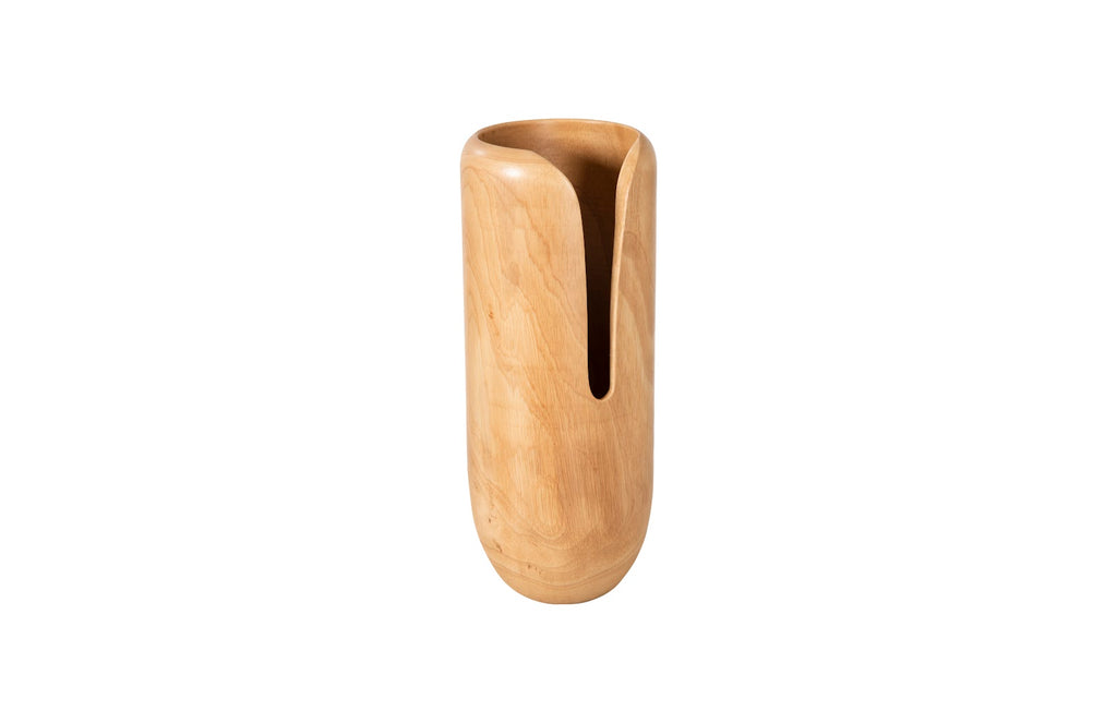 Interval Wood Vase, Natural, Medium | Phillips Collection - TH107160