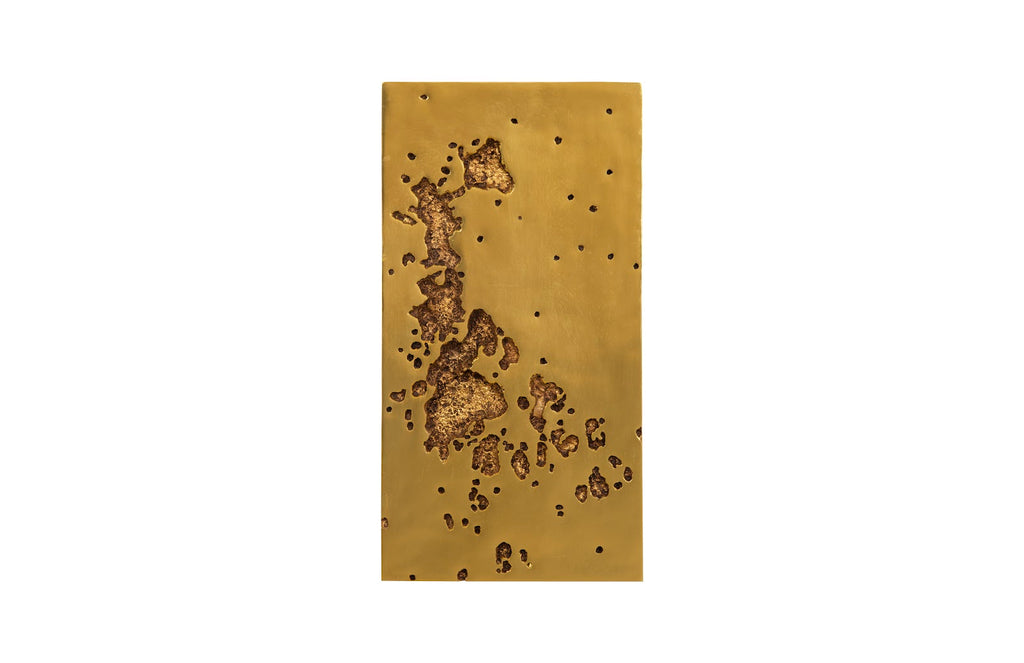 Splotch Wall Art, Rectangle, Gold Leaf | Phillips Collection - PH107318