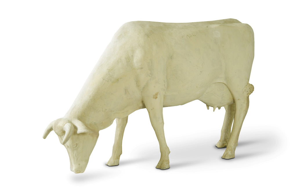 Life Size Cow, Grazing, Off White | Phillips Collection - PH57424