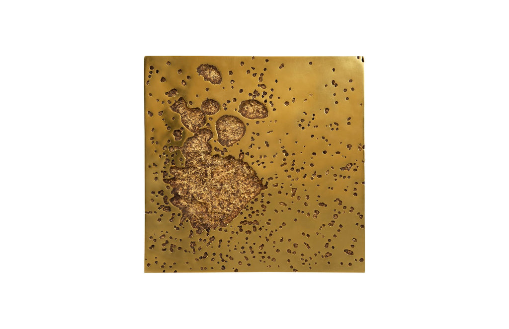 Splotch Wall Art, Square, Gold Leaf | Phillips Collection - PH107319