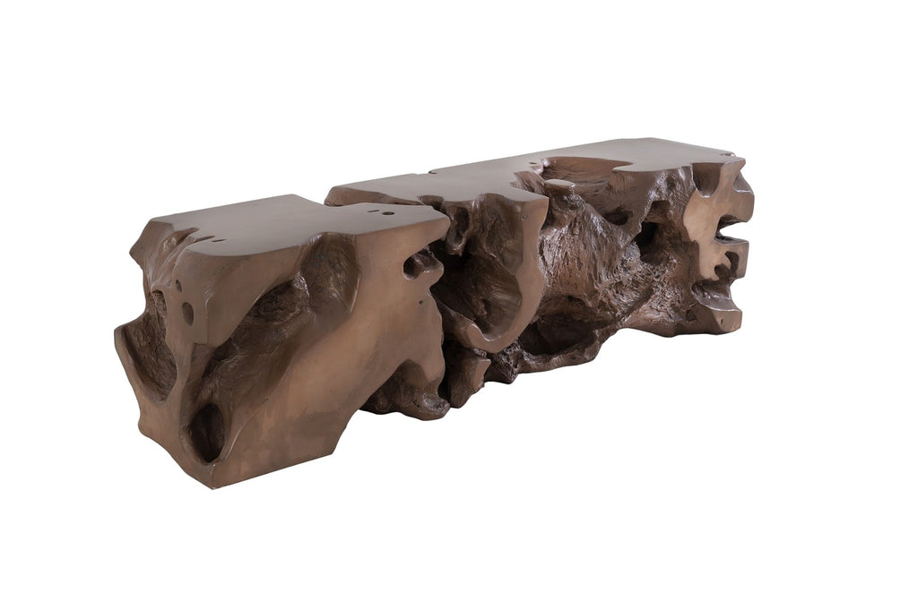 Freeform Bench, Bronze | Phillips Collection - PH62420