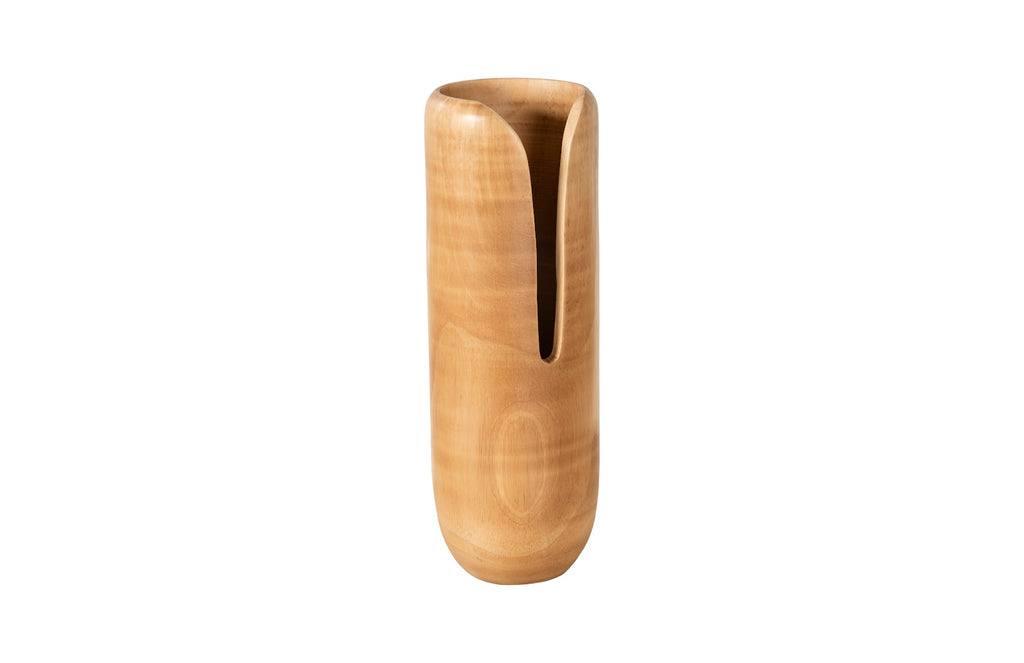 Interval Wood Vase, Natural, Large | Phillips Collection - TH107161