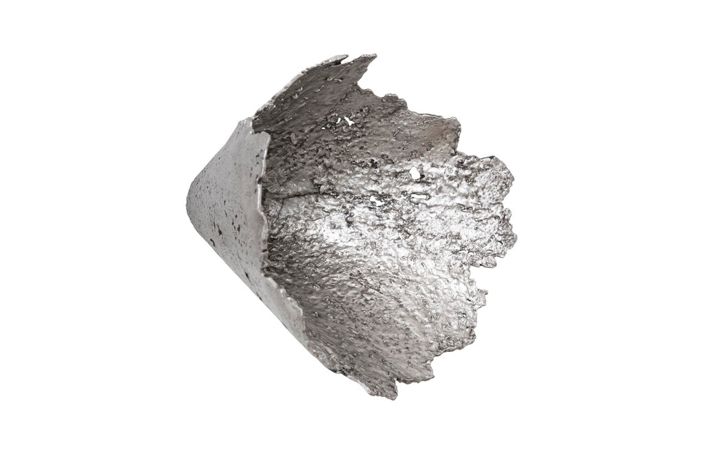 Jagged Splash Bowl Wall Art, Silver Leaf | Phillips Collection - PH103661