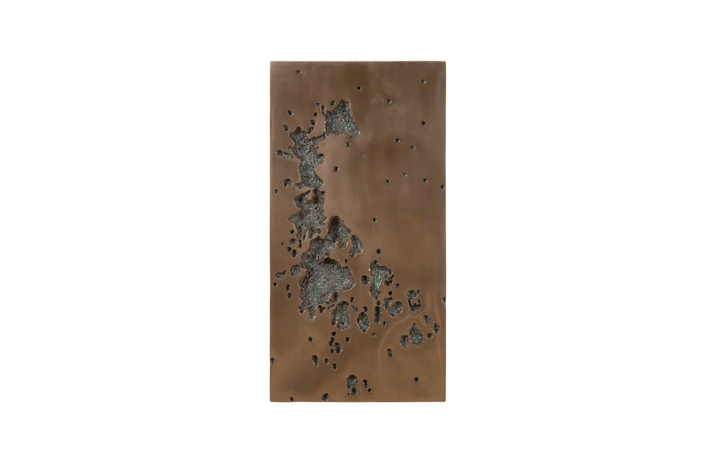 Splotch Wall Art, Rectangle, Bronze Finish | Phillips Collection - PH102200