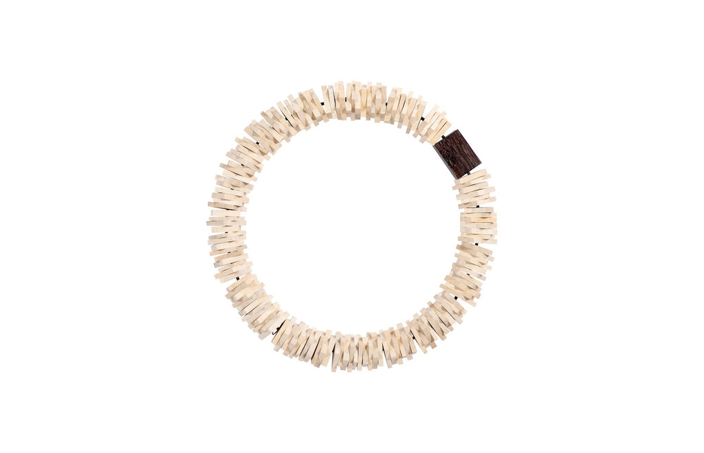 Stacked Wall Ring, Bleached, Sm | Phillips Collection - TH89178