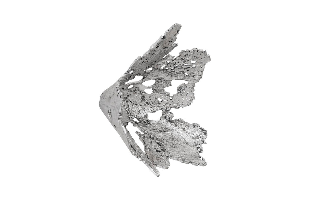 Perforated Splash Bowl Wall Art, Silver Leaf | Phillips Collection - PH104251