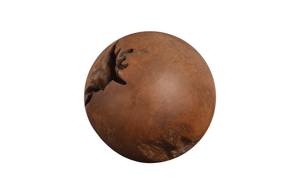 Teak Wood Ball, Medium | Phillips Collection - ID53977