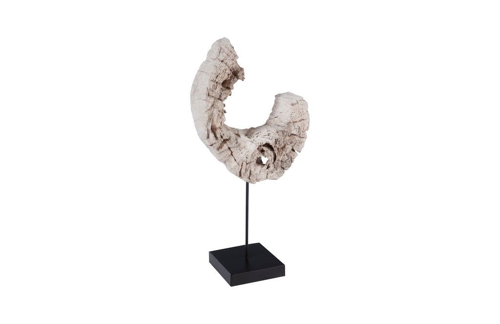 Eroded Wood C Sculpture On Stand ,Assorted | Phillips Collection - ID102142