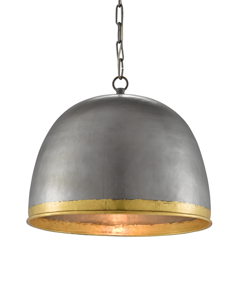 Currey & Co Matute Pewter Pendant | 9000-0477