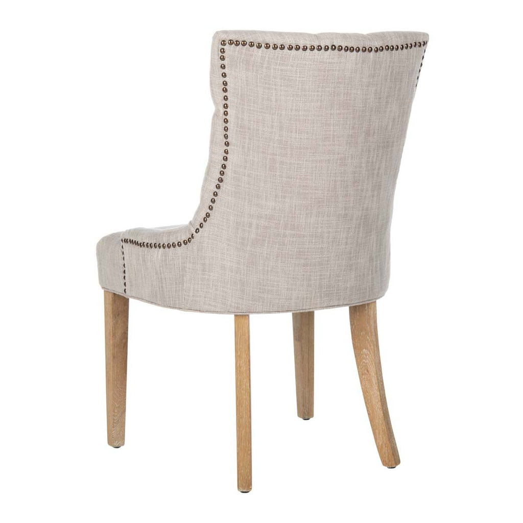 Abby 19''H Tufted Side Chairs (Set of 2) | Safavieh - MCR4701 - Grey