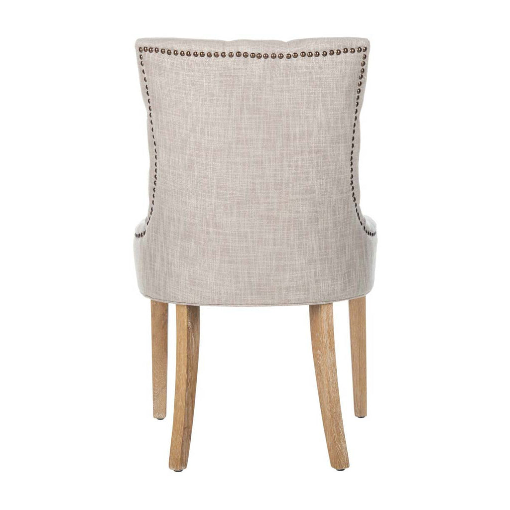 Abby 19''H Tufted Side Chairs (Set of 2) | Safavieh - MCR4701 - Grey