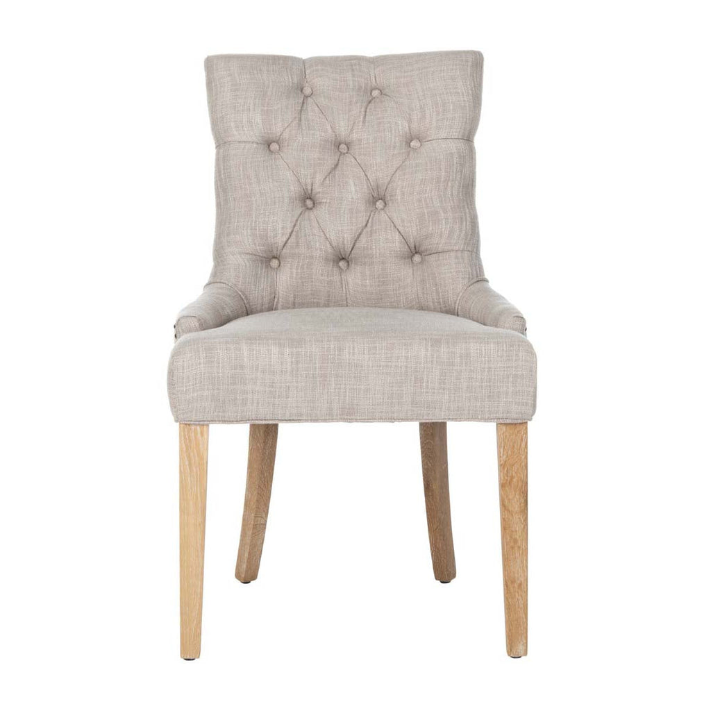 Abby 19''H Tufted Side Chairs (Set of 2) | Safavieh - MCR4701 - Grey