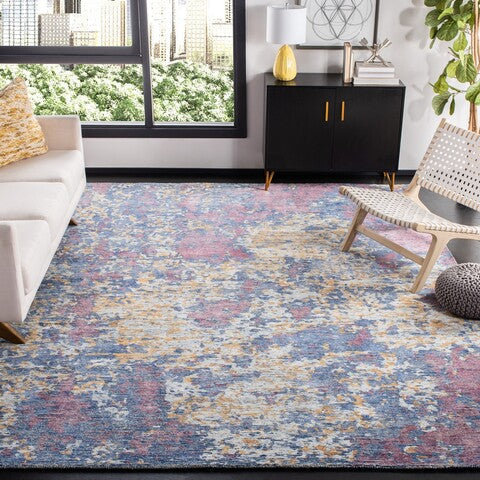 Safavieh Mirage Rug Collection MIR732N - Navy / Rust